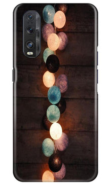Party Lights Mobile Back Case for Oppo Find X2 (Design - 209)
