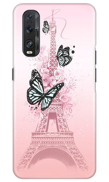 Eiffel Tower Mobile Back Case for Oppo Find X2 (Design - 211)