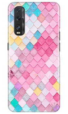 Pink Pattern Mobile Back Case for Oppo Find X2 (Design - 215)