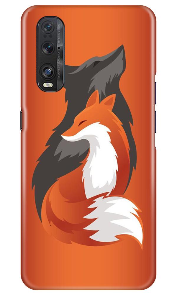 Wolf  Case for Oppo Find X2 (Design No. 224)