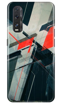Modern Art Mobile Back Case for Oppo Find X2 (Design - 231)