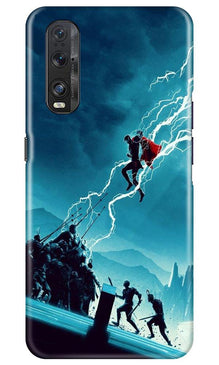 Thor Avengers Mobile Back Case for Oppo Find X2 (Design - 243)