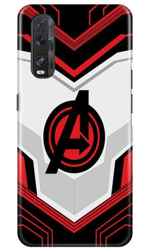 Avengers2 Mobile Back Case for Oppo Find X2 (Design - 255)