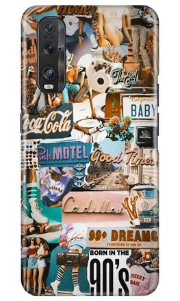 Vintage Design Case for Oppo Find X2 (Design No. 284)