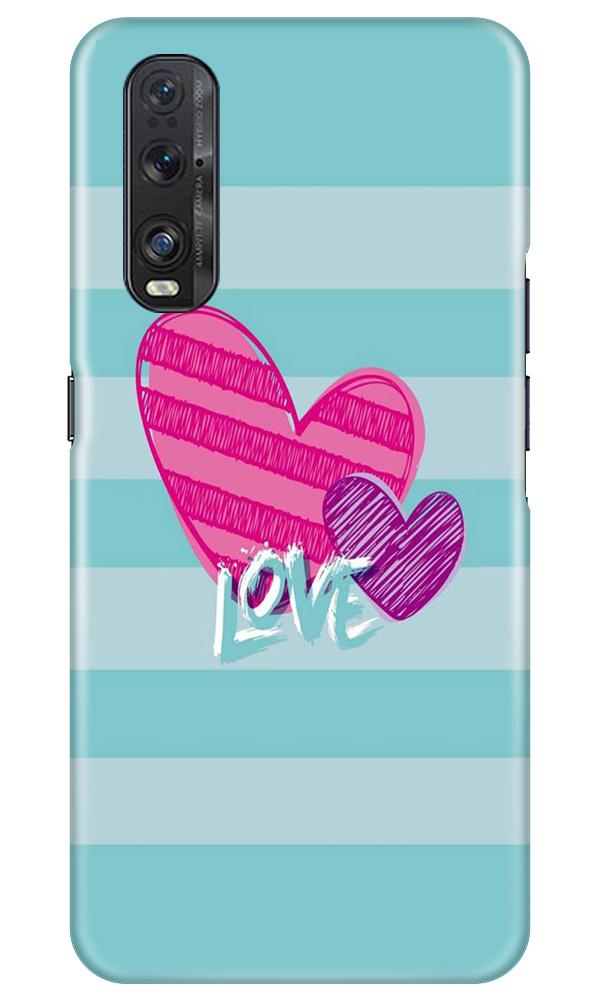 Love Case for Oppo Find X2 (Design No. 299)