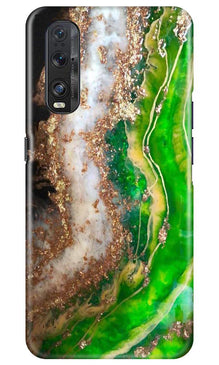 Marble Texture Mobile Back Case for Oppo Find X2 (Design - 307)