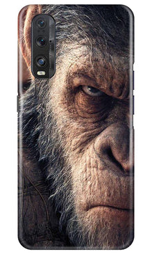 Angry Ape Mobile Back Case for Oppo Find X2 (Design - 316)
