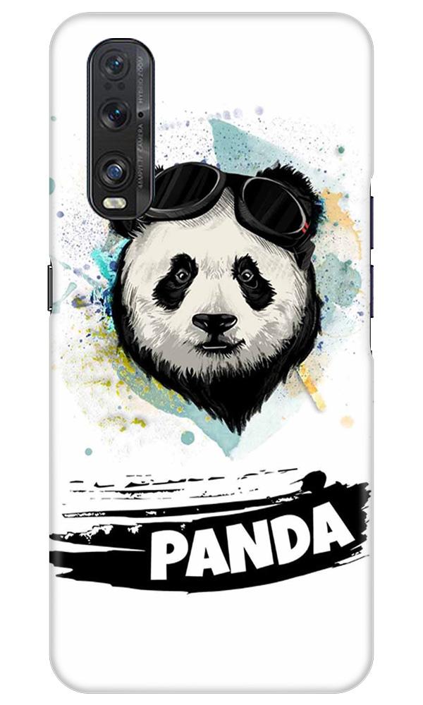 Panda Mobile Back Case for Oppo Find X2 (Design - 319)