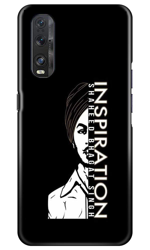 Bhagat Singh Mobile Back Case for Oppo Find X2 (Design - 329)
