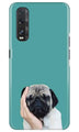 Puppy Mobile Back Case for Oppo Find X2 (Design - 333)