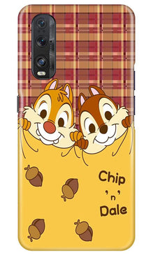 Chip n Dale Mobile Back Case for Oppo Find X2 (Design - 342)