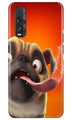 Dog Mobile Back Case for Oppo Find X2 (Design - 343)