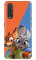 Cartoon Mobile Back Case for Oppo Find X2 (Design - 346)