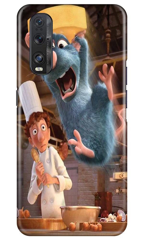 Ratatouille Mobile Back Case for Oppo Find X2 (Design - 347)