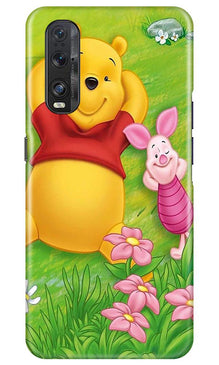 Winnie The Pooh Mobile Back Case for Oppo Find X2 (Design - 348)