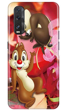 Chip n Dale Mobile Back Case for Oppo Find X2 (Design - 349)