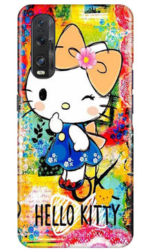 Hello Kitty Mobile Back Case for Oppo Find X2 (Design - 362)