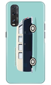 Travel Bus Mobile Back Case for Oppo Find X2 (Design - 379)