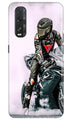 Biker Mobile Back Case for Oppo Find X2 (Design - 383)