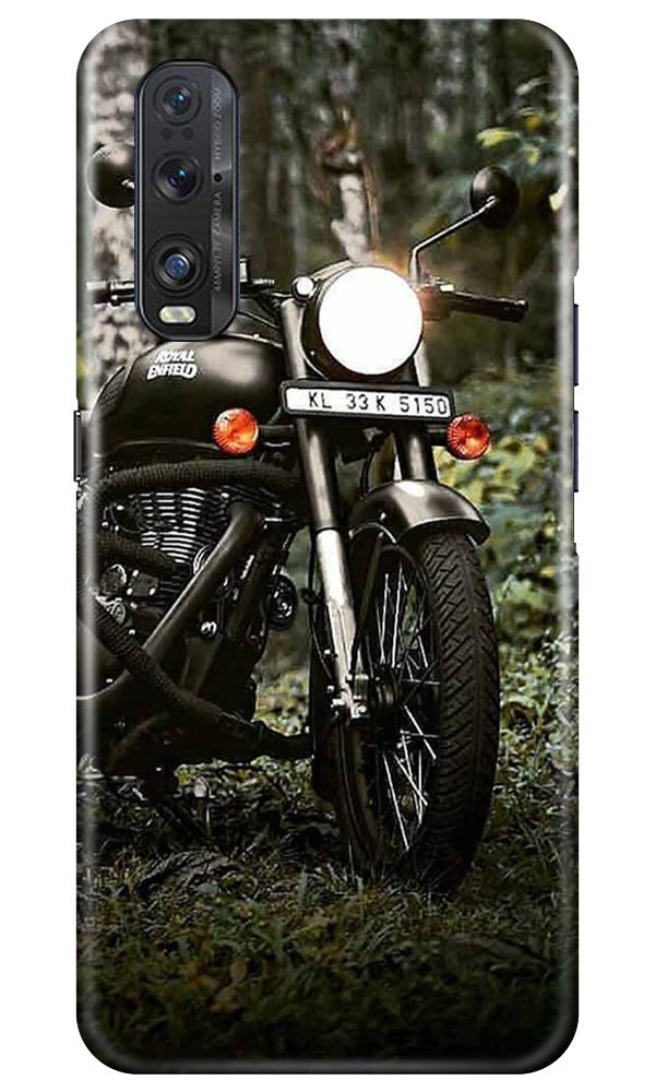 Royal Enfield Mobile Back Case for Oppo Find X2 (Design - 384)
