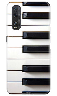 Piano Mobile Back Case for Oppo Find X2 (Design - 387)
