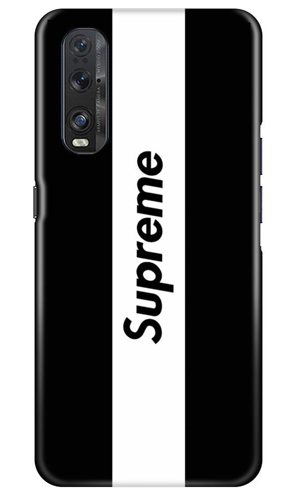 Supreme Mobile Back Case for Oppo Find X2 (Design - 388)