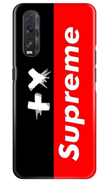 Supreme Mobile Back Case for Oppo Find X2 (Design - 389)
