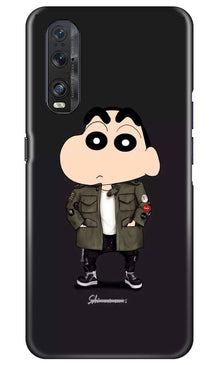 Shin Chan Mobile Back Case for Oppo Find X2 (Design - 391)