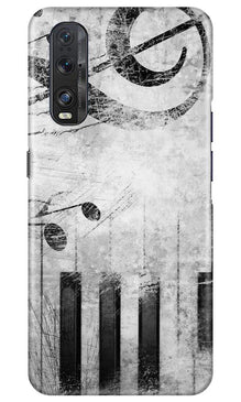 Music Mobile Back Case for Oppo Find X2 (Design - 394)