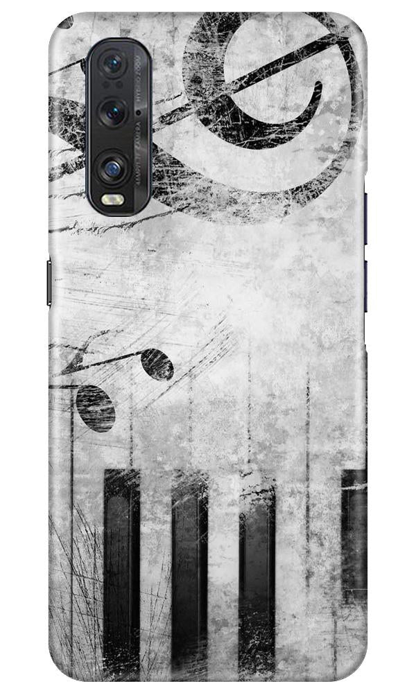 Music Mobile Back Case for Oppo Find X2 (Design - 394)