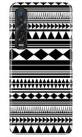 Black white Pattern Case for Oppo Find X2 Pro