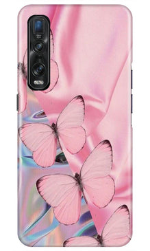 Butterflies Mobile Back Case for Oppo Find X2 Pro (Design - 26)