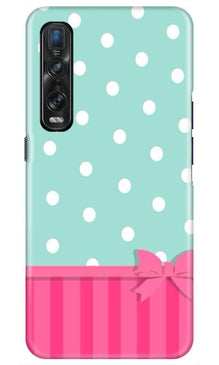 Gift Wrap Mobile Back Case for Oppo Find X2 Pro (Design - 30)