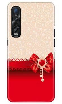 Gift Wrap3 Mobile Back Case for Oppo Find X2 Pro (Design - 36)