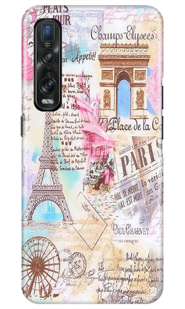 Paris Eiftel Tower Case for Oppo Find X2 Pro