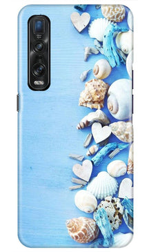 Sea Shells2 Mobile Back Case for Oppo Find X2 Pro (Design - 64)