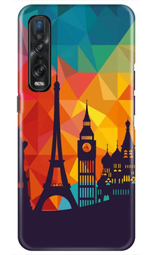 Eiffel Tower2 Mobile Back Case for Oppo Find X2 Pro (Design - 91)