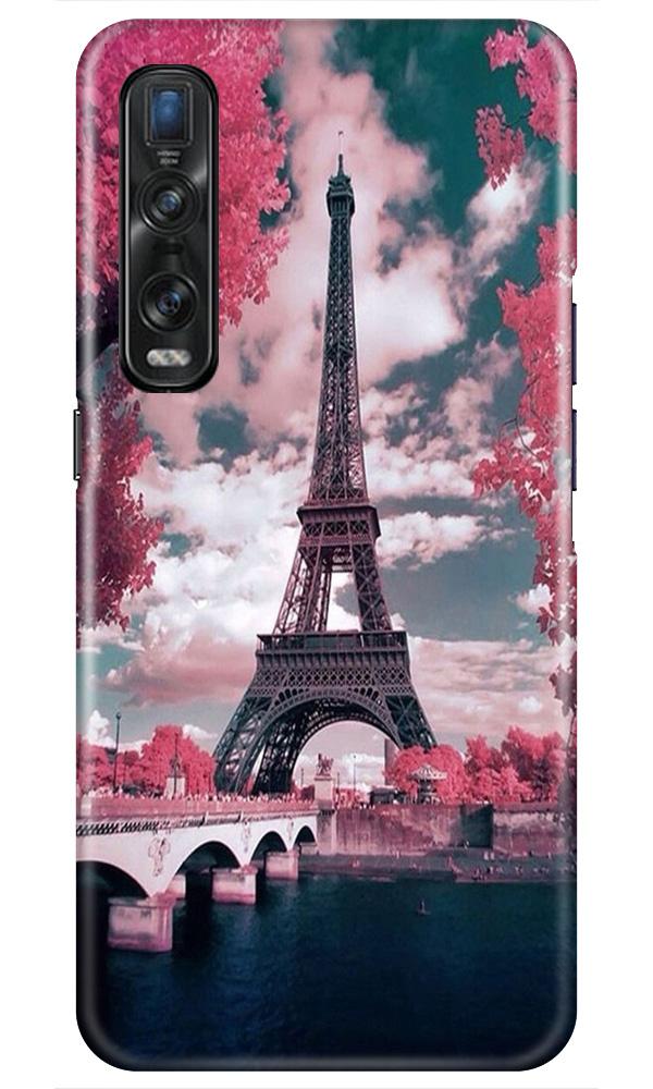 Eiffel Tower Case for Oppo Find X2 Pro  (Design - 101)
