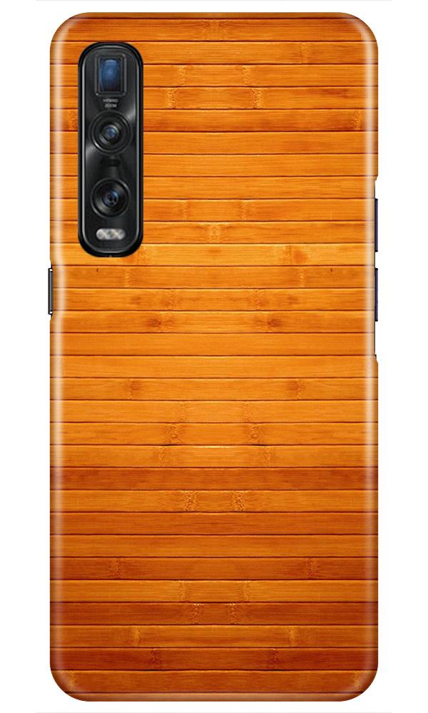 Wooden Look Case for Oppo Find X2 Pro(Design - 111)