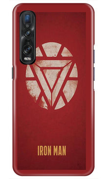 Iron Man Superhero Mobile Back Case for Oppo Find X2 Pro  (Design - 115)