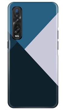 Blue Shades Mobile Back Case for Oppo Find X2 Pro (Design - 188)