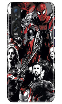 Avengers Mobile Back Case for Oppo Find X2 Pro (Design - 190)
