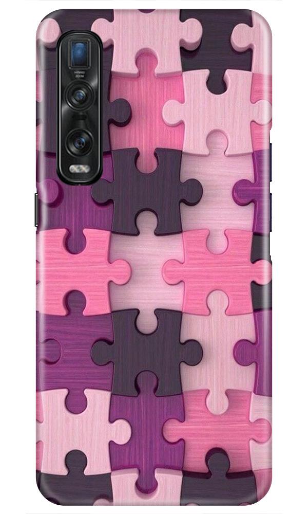 Puzzle Case for Oppo Find X2 Pro (Design - 199)