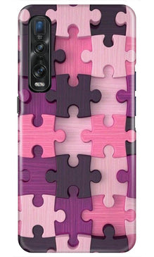 Puzzle Mobile Back Case for Oppo Find X2 Pro (Design - 199)