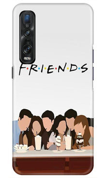 Friends Mobile Back Case for Oppo Find X2 Pro (Design - 200)