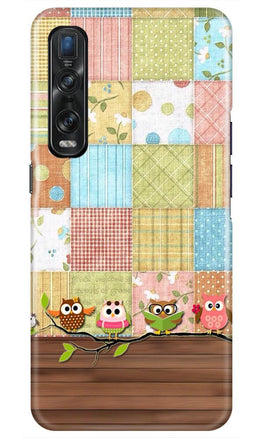 Owls Case for Oppo Find X2 Pro (Design - 202)