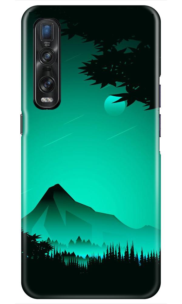 Moon Mountain Case for Oppo Find X2 Pro (Design - 204)