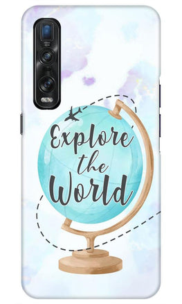 Explore the World Case for Oppo Find X2 Pro (Design No. 207)