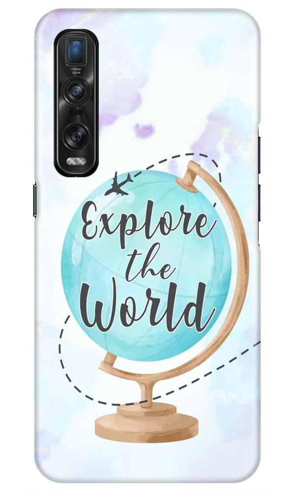 Explore the World Case for Oppo Find X2 Pro (Design No. 207)