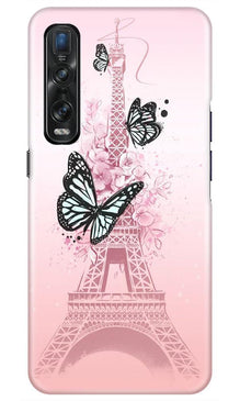Eiffel Tower Mobile Back Case for Oppo Find X2 Pro (Design - 211)